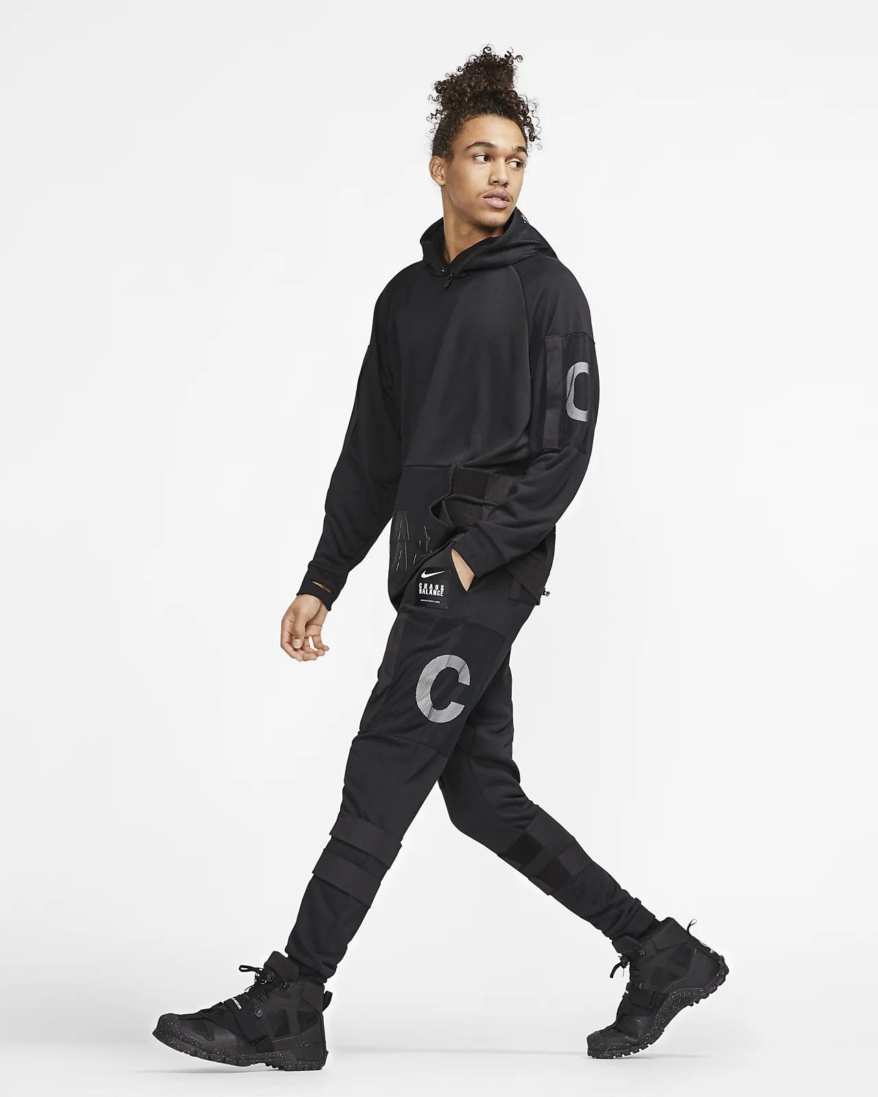 Undercover SS19 NRG Tracksuit bondage straps sweatpants