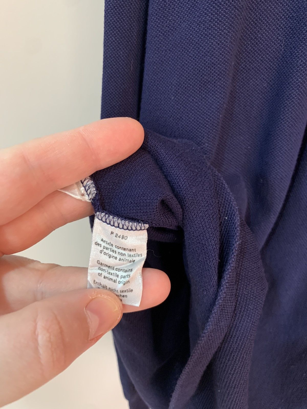 Lacoste Lacoste Long Sleeve Polo Shirt Cotton Blue Size XXL Size US XXL / EU 58 / 5 - 10 Thumbnail