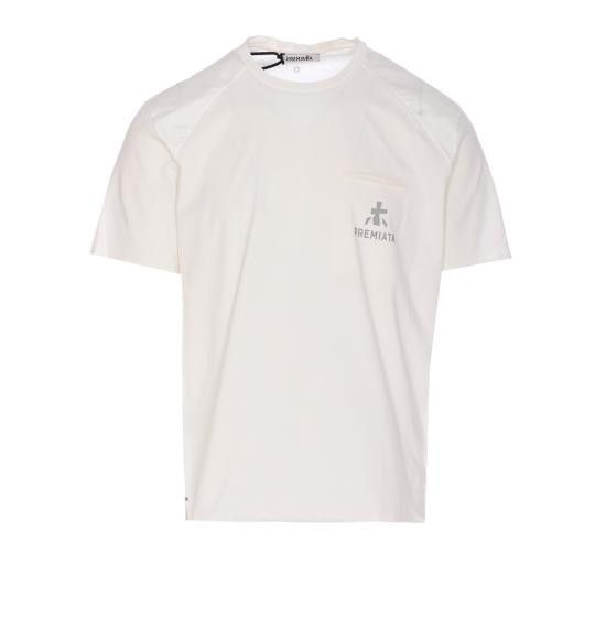 Premiata PREMIATA Men T-Shirts PA1015 WHITE White Size US XL / EU 56 / 4 - 1 Thumbnail