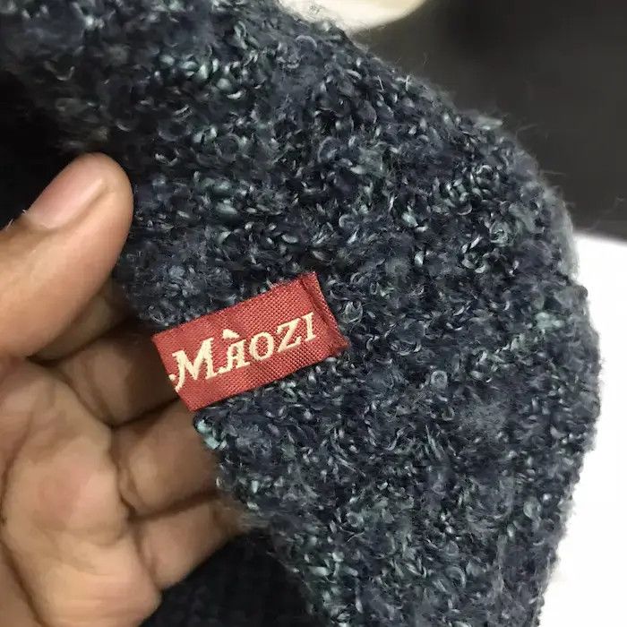 Japanese Brand Maozi Fleece Beanie Hat Size ONE SIZE - 4 Thumbnail