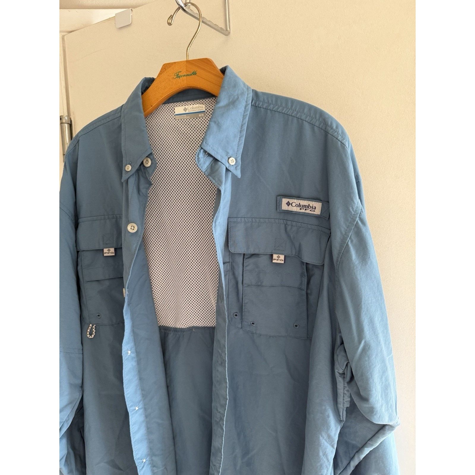 Columbia Columbia PFG Long Sleeve Blue Medium Size US M / EU 48-50 / 2 - 11 Thumbnail