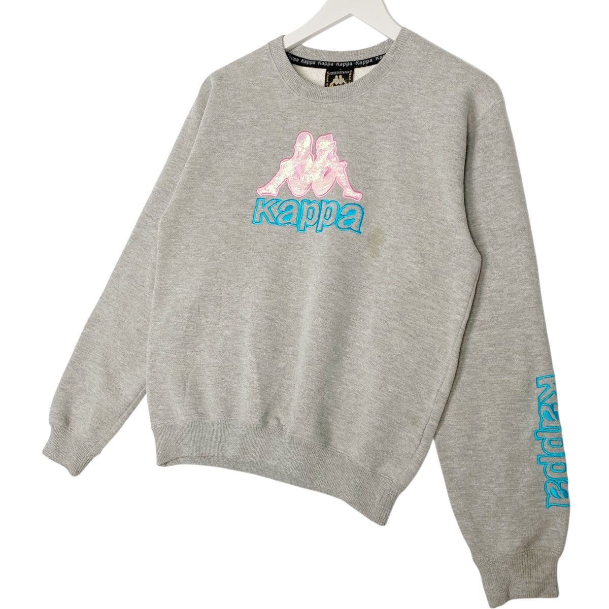 Other Vintage Kappa Sweatshirt Crewneck Gray Pullover Jumper SizeM Size US M / EU 48-50 / 2 - 2 Thumbnail