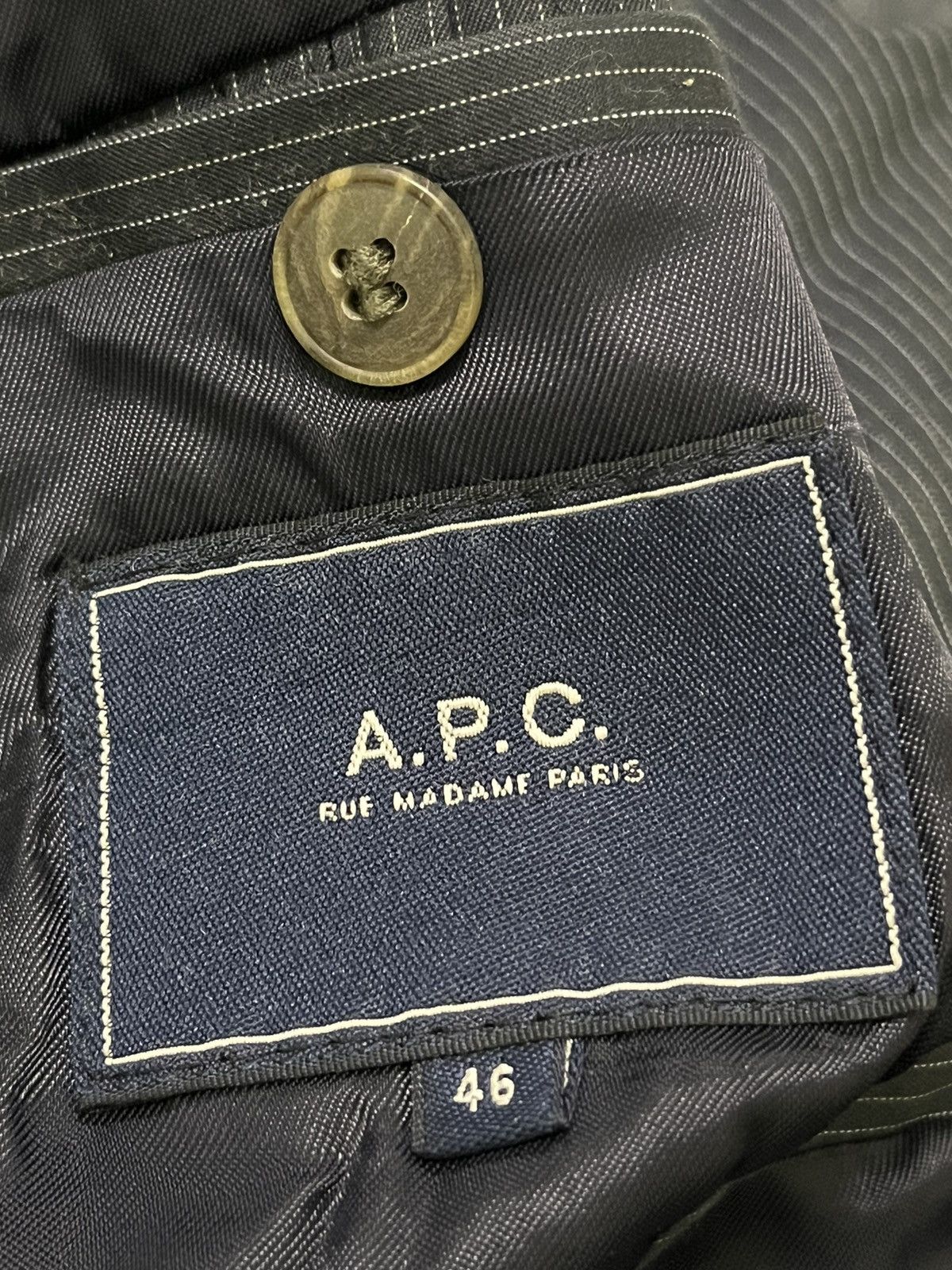 A.P.C. × Japanese Brand A.p.c blazer Size 46S - 3 Thumbnail