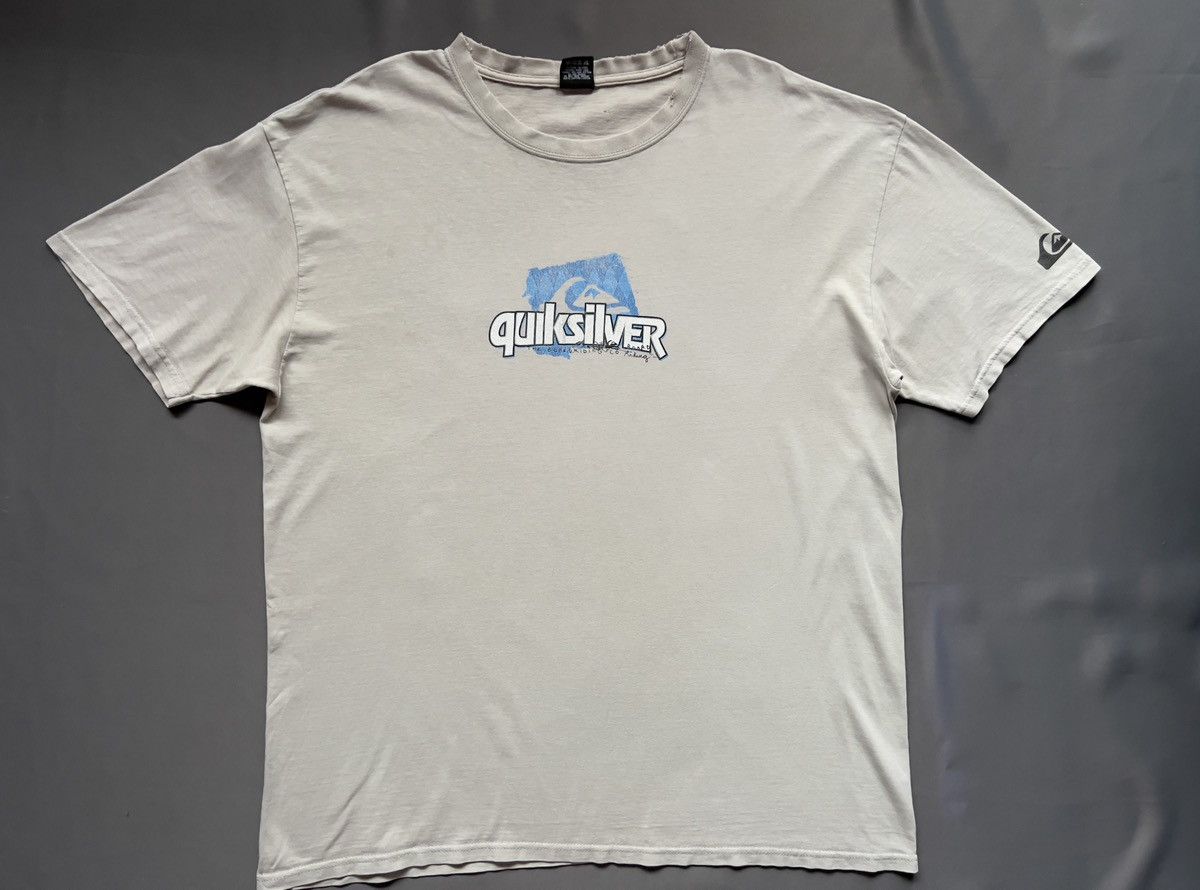 Quicksilver 90S Quiksilver Big Logo Vintage Y2K Oversized Retro T-Shirt Size US XL / EU 56 / 4 - 1 Thumbnail