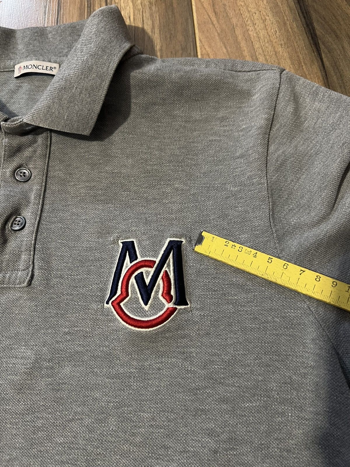 Moncler Moncler Polo Rare Logo Manica Corta Size US M / EU 48-50 / 2 - 7 Thumbnail