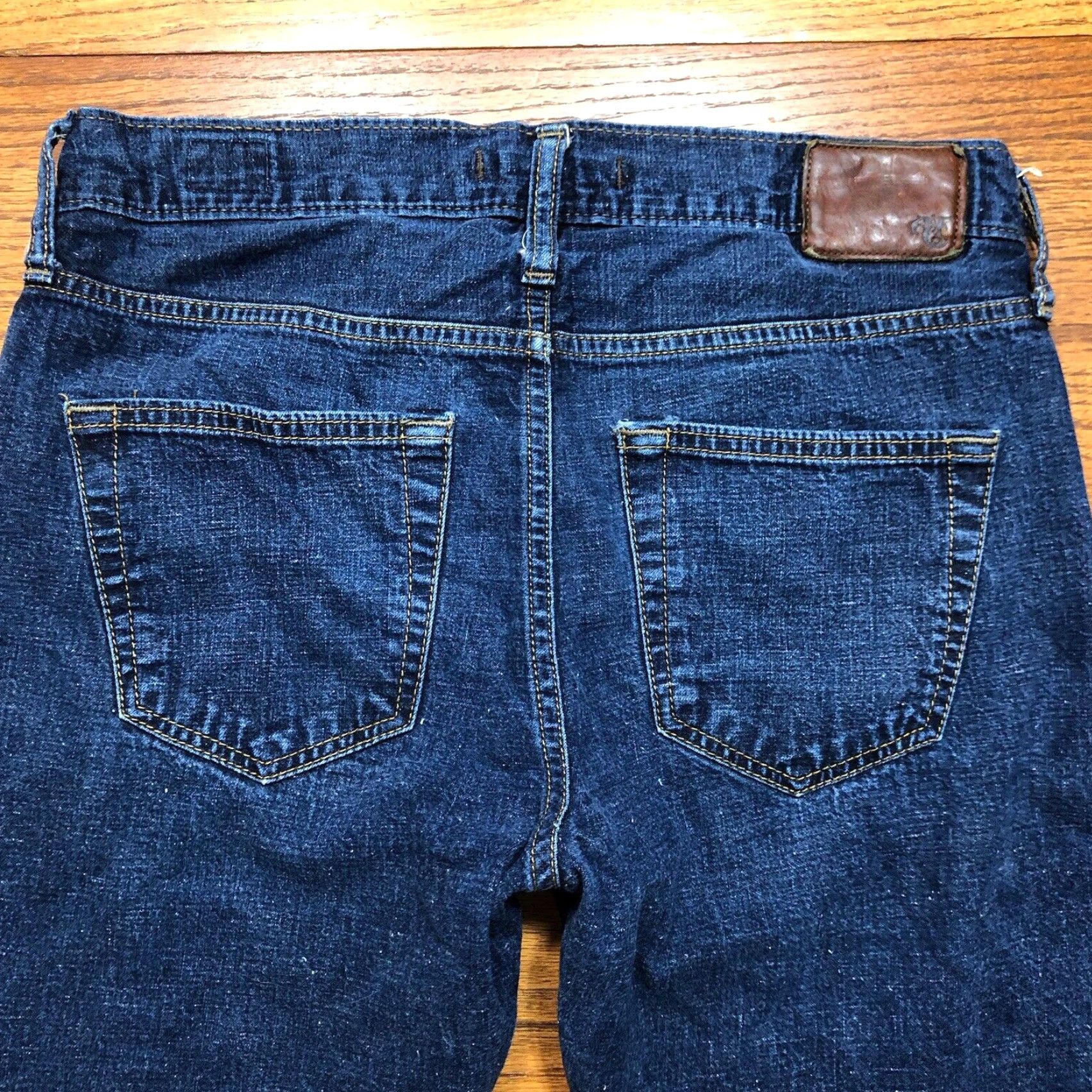Abercrombie & Fitch Abercrombie & Fitch Jeans Selvedge Straight Japanese Denim 5-Pocket Button Blue 90s Mens 30x32 Vintage No Size US 30 / EU 46 - 4 Thumbnail