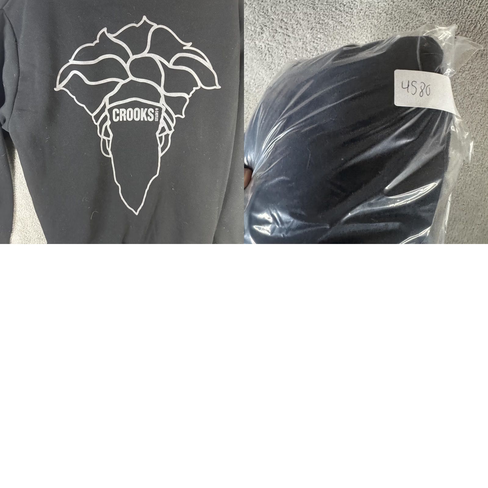 Crooks & Castles Crooks & Castles Hoodie Mens XL Black Fleece Pullover Graphic Logo Sweatshirt Size US XL / EU 56 / 4 - 9 Thumbnail