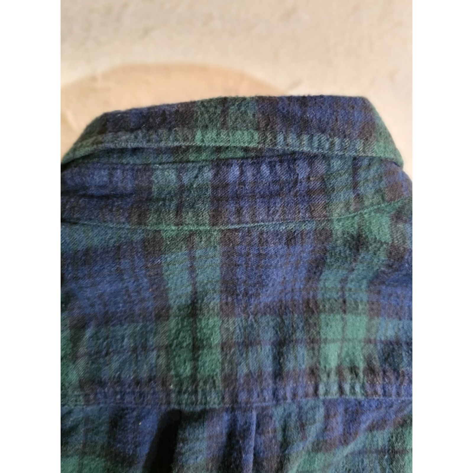 Vintage VINTAGE L.L. Bean Plaid Flannel Button-Up Long Sleeve Men's M Blue Casual Workwear Shirt Size US M / EU 48-50 / 2 - 8 Thumbnail
