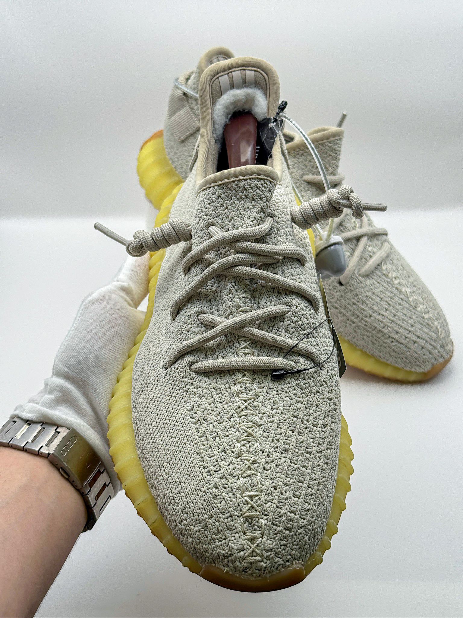 Yeezy Adidas Yeezy Boost 350 V2 Sesame Size US 6.5 / EU 39-40 - 3 Thumbnail