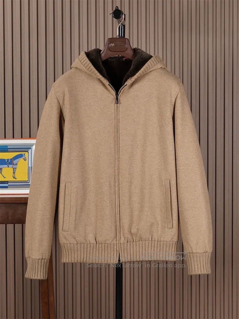 Loro Piana LORO PIANA Hooded Fur Jacket Size US M / EU 48-50 / 2 - 1 Thumbnail