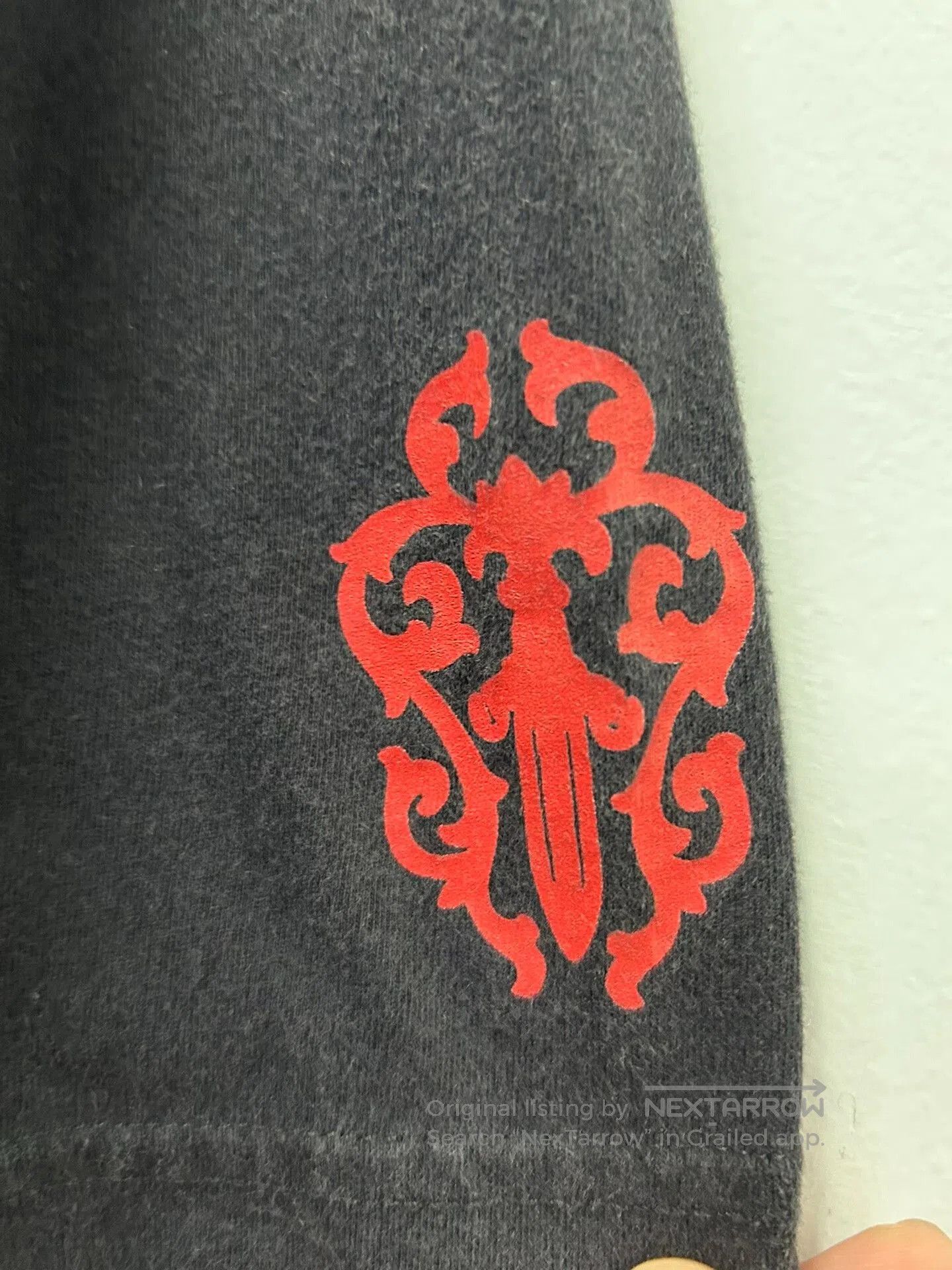 Chrome Hearts Chrome Hearts Red Sword Vine T-Shirt. Size US XXL / EU 58 / 5 - 5 Thumbnail