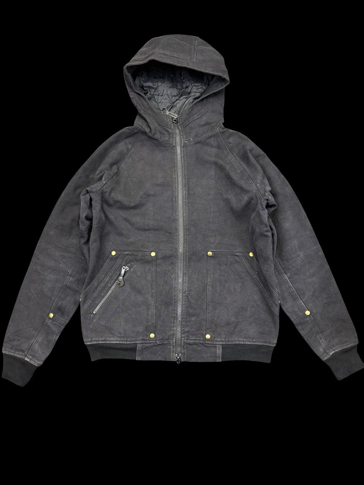 Japanese Brand OCTOPUSARMY Japan Duck Canvas Double Elbow Jacket F994 Size US L / EU 52-54 / 3 - 1 Thumbnail