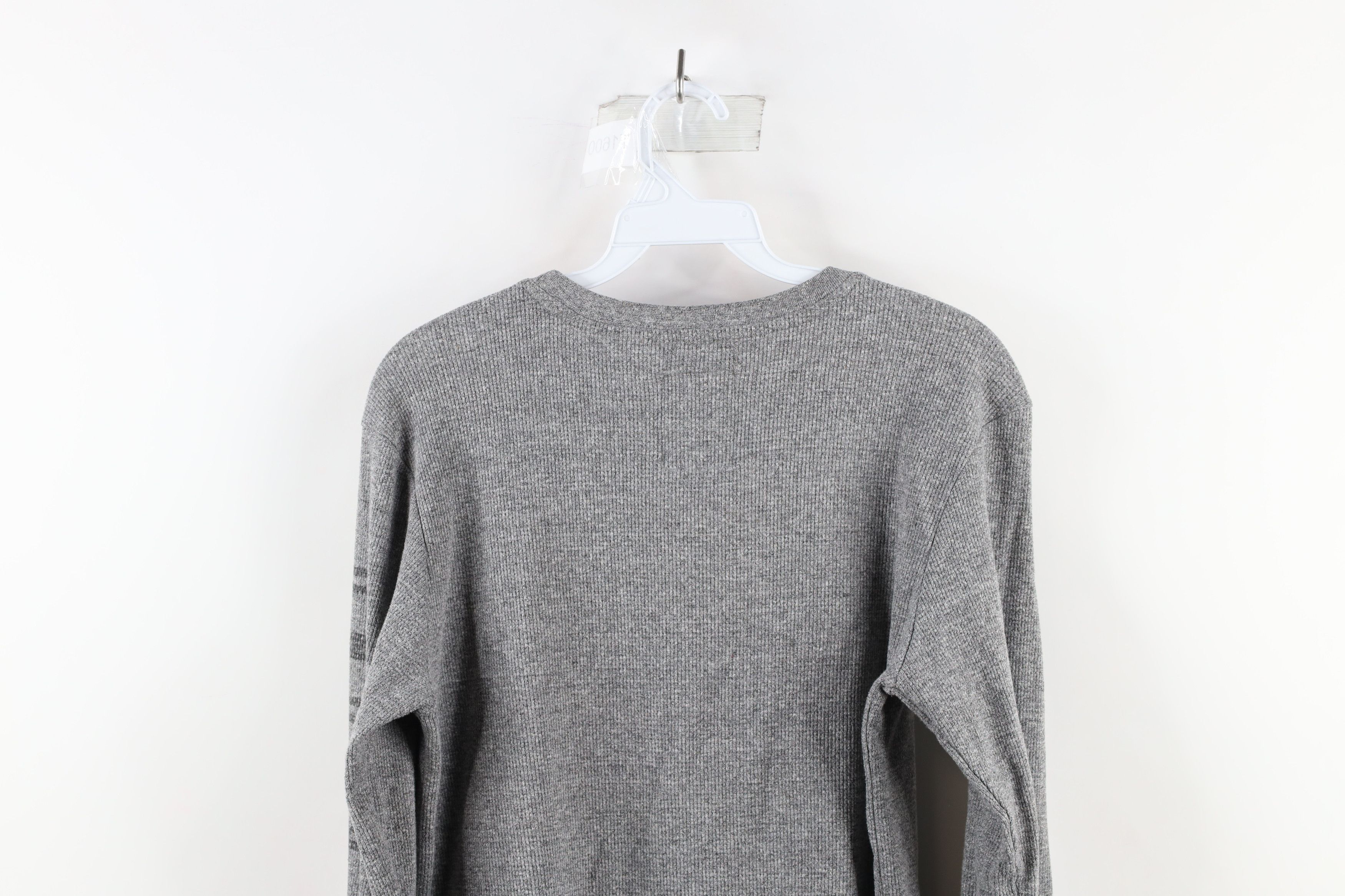 Ecko Unltd. × Vintage Vintage Ecko Thermal Waffle Knit Long Sleeve T-Shirt Gray Size US S / EU 44-46 / 1 - 8 Thumbnail