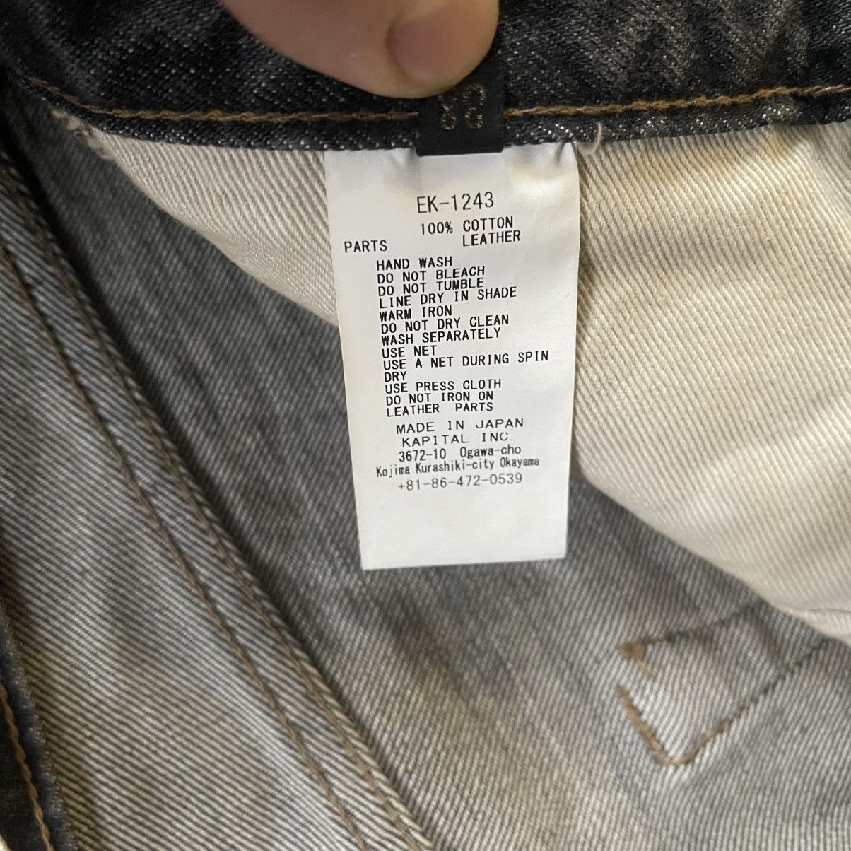 Kapital Kountry Kapital Kountry side Studs Gems Black Denim Jeans size 38 Size US 38 / EU 54 - 9 Thumbnail