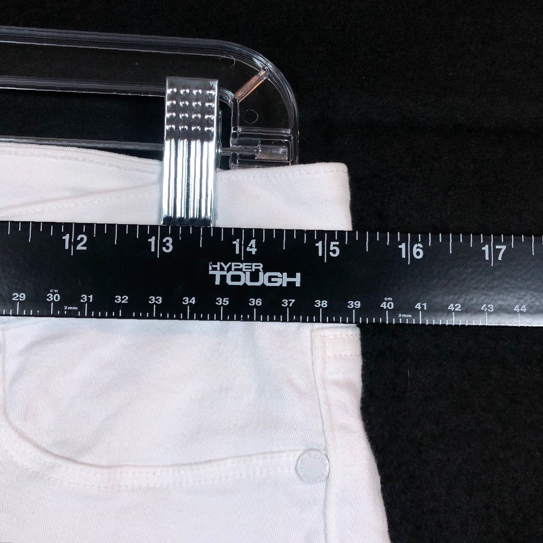 Paige VINTAGE Paige Womens Jeans White Denim Verdugo Ankle Mid Rise Stretch 30 Size 30" / US 8 / IT 44 - 6 Thumbnail