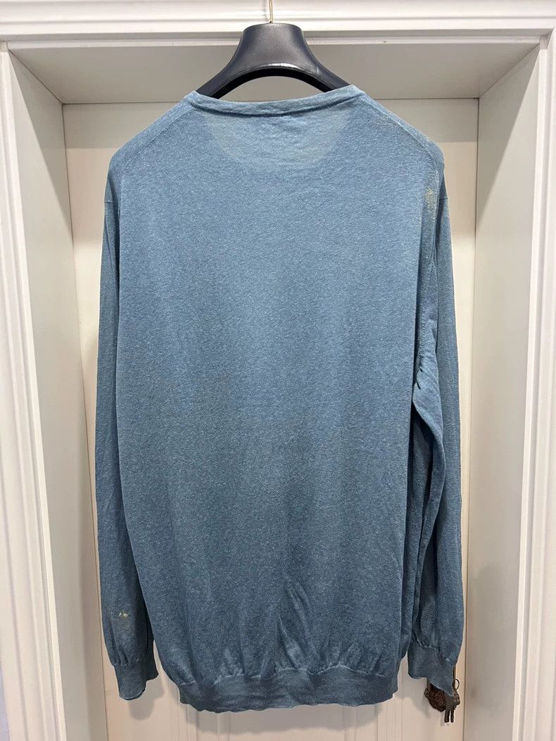 Loro Piana LORO PIANA Silk linen knit sweater Size XL / US 12-14 / IT 48-50 - 2 Thumbnail