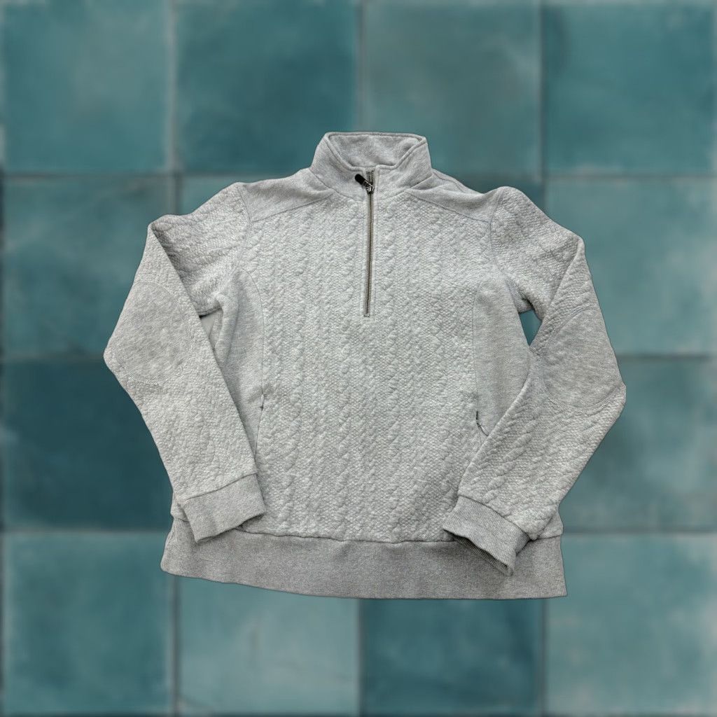 Orvis Orvis Sweatshirt Womens XS Gray 1/4 Zip Pullover Size XS / US 0-2 / IT 36-38 - 1 Thumbnail
