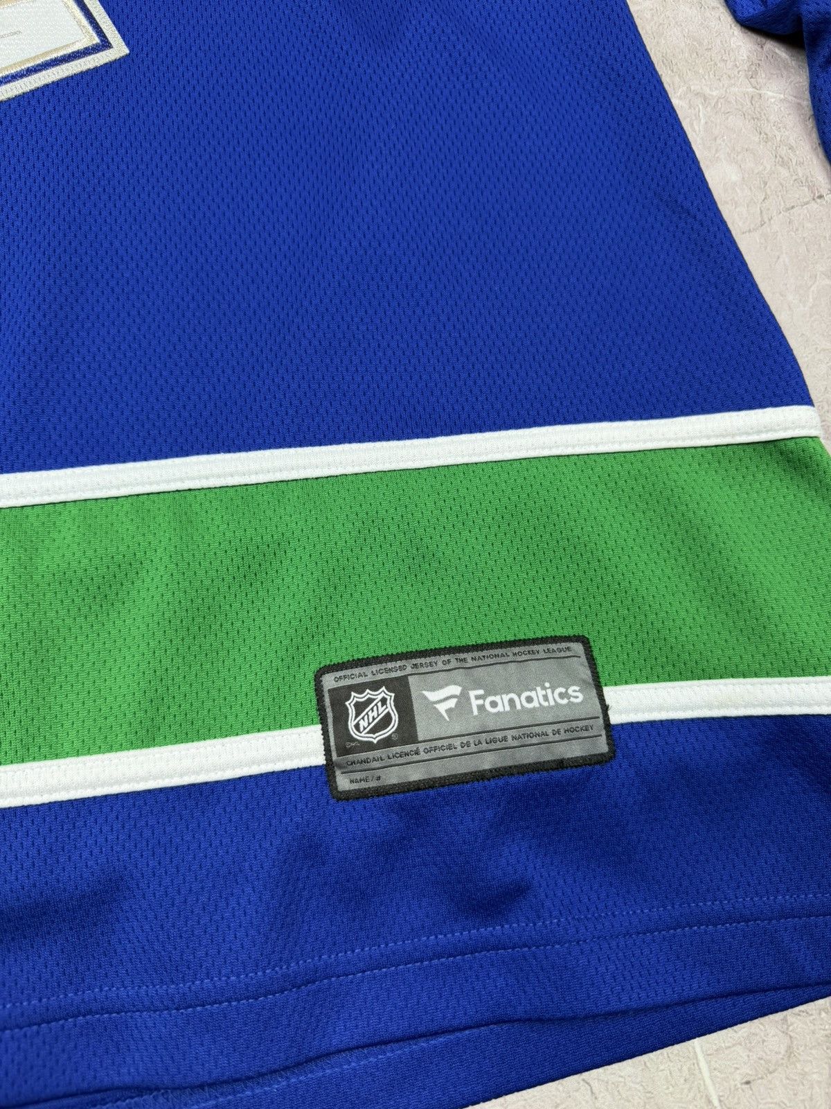 NHL Vancouver Canucks NHL Fanatics Breakaway Jersey - Blue/Green Size US L / EU 52-54 / 3 - 6 Thumbnail