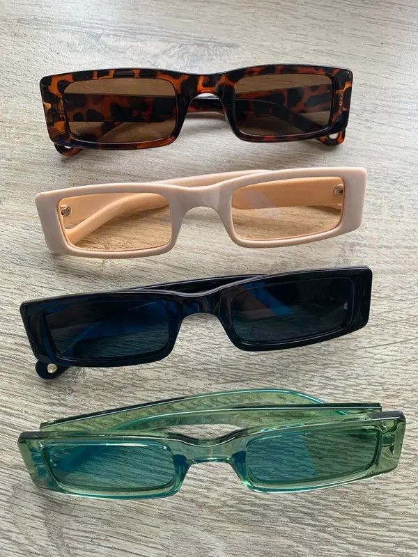 Electric Visual Mayuko x Mayu 4pc Small Rectangle Sunglasses Size ONE SIZE - 2 Thumbnail