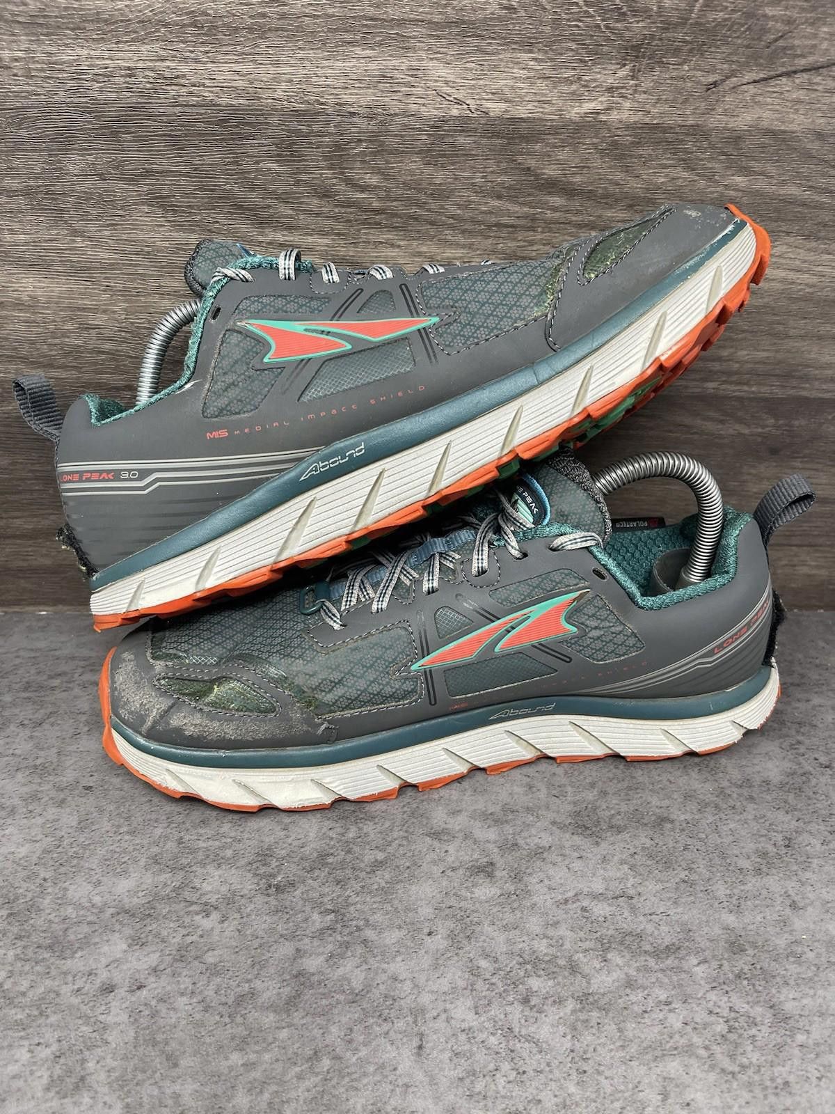 Altra Altra Lone Peak 3 Shoes Womens Size 9.5 Grey Teal Size US 9.5 / IT 39.5 - 7 Thumbnail