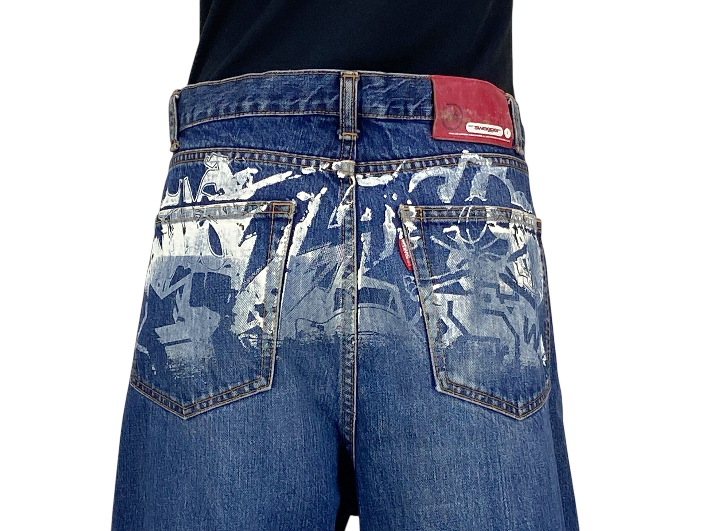 Swagger Swagger Jeans Baggy Denim Jeans Size US 34 / EU 50 - 5 Thumbnail