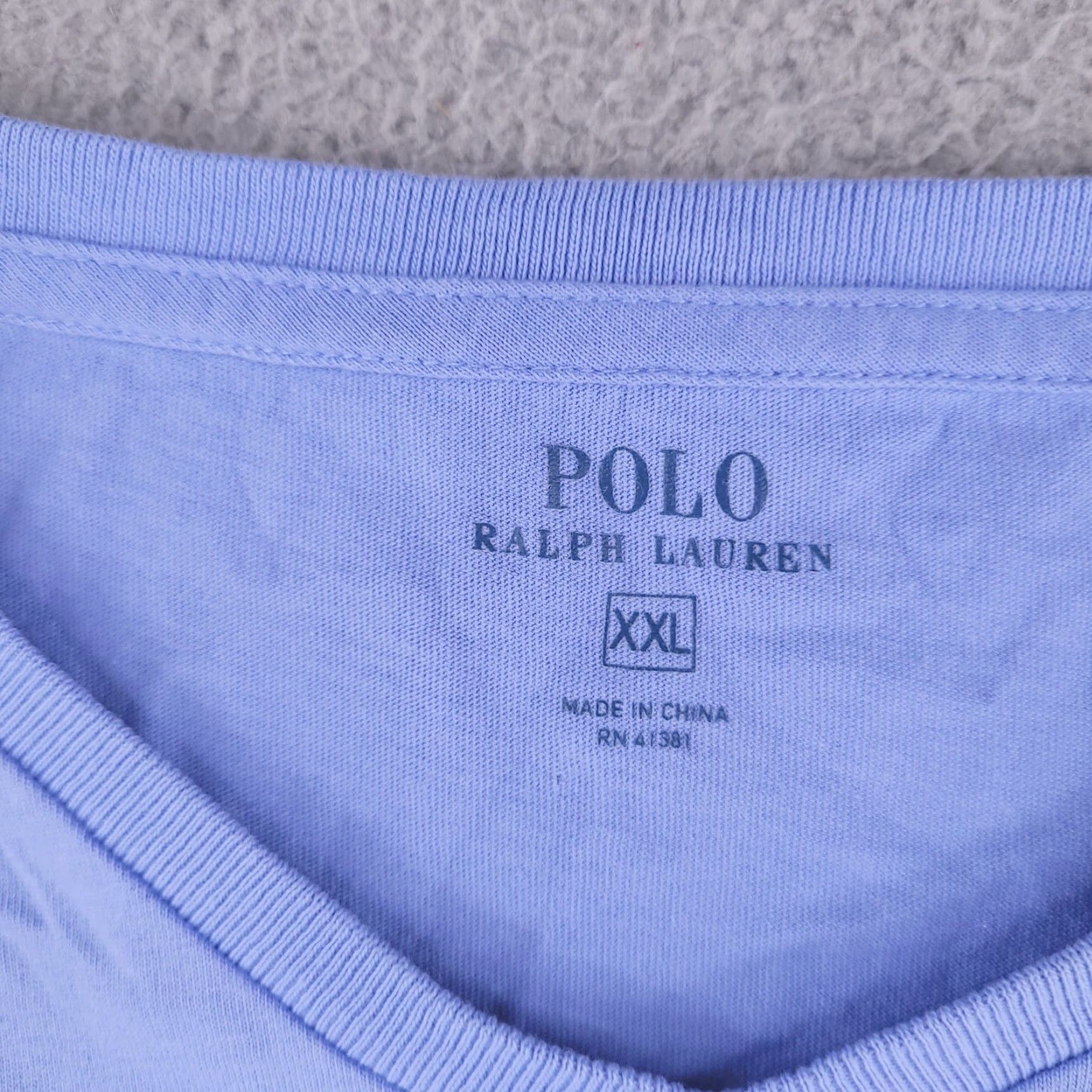 Polo Ralph Lauren Polo Ralph Lauren Shirt Mens 2XL Blue Short Sleeve Lightweight Cotton XXL Size US XXL / EU 58 / 5 - 3 Thumbnail