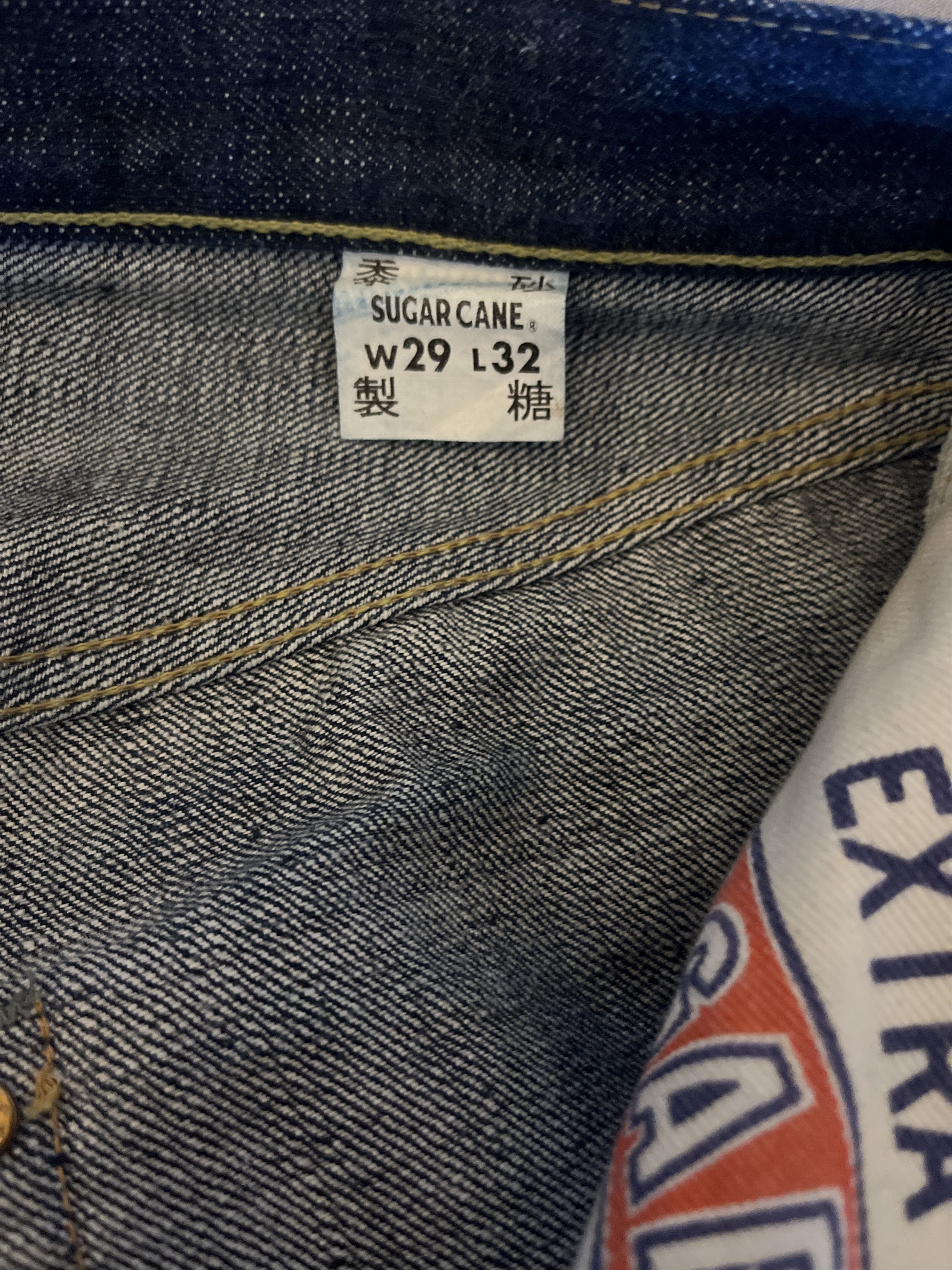Sugar Cane Hawaii 14oz raw denim Size US 29 - 5 Thumbnail