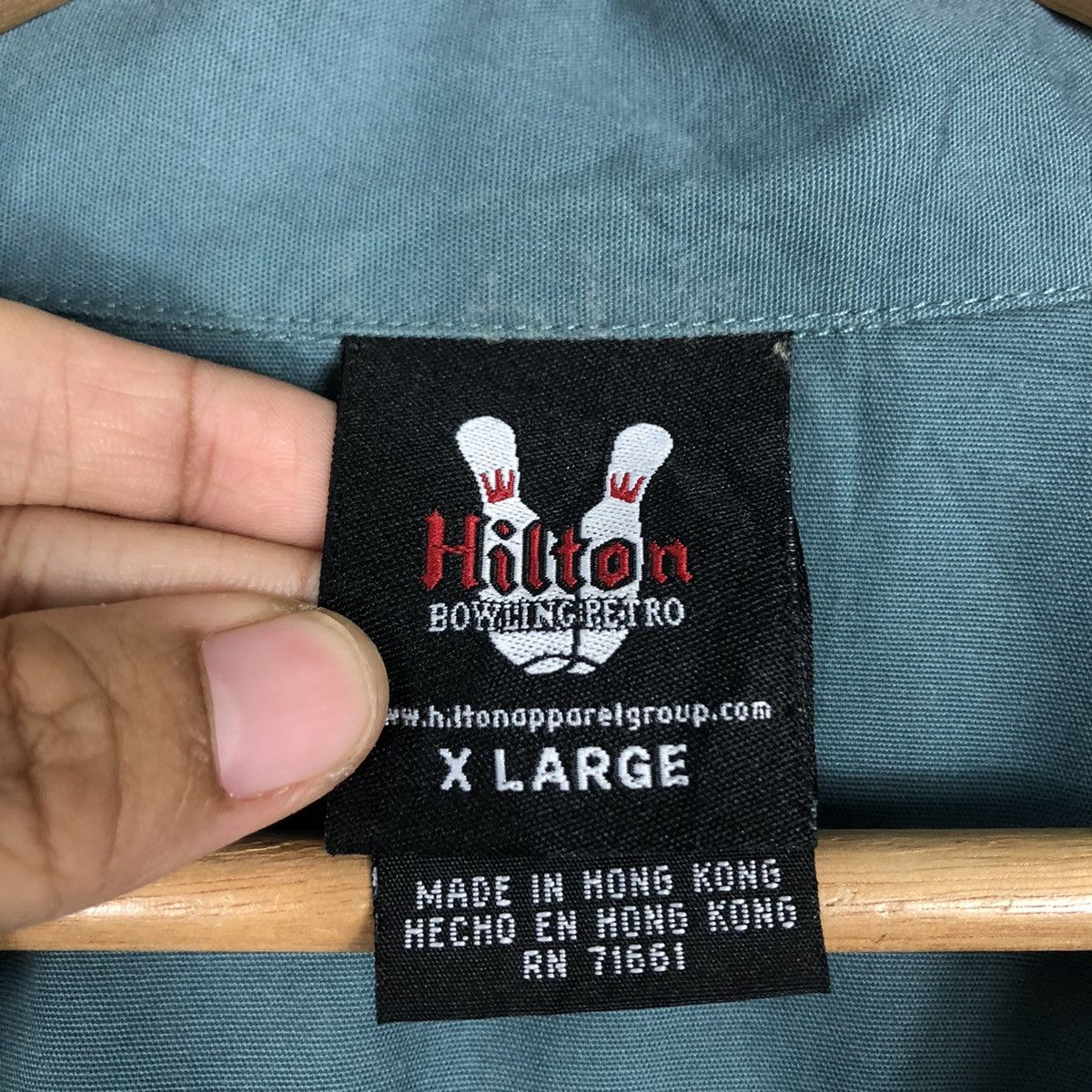 Japanese Brand 🔥Vintage Bowling Shirt Sport Hilton Bowling Petro Big Logo Size US XL / EU 56 / 4 - 16 Thumbnail
