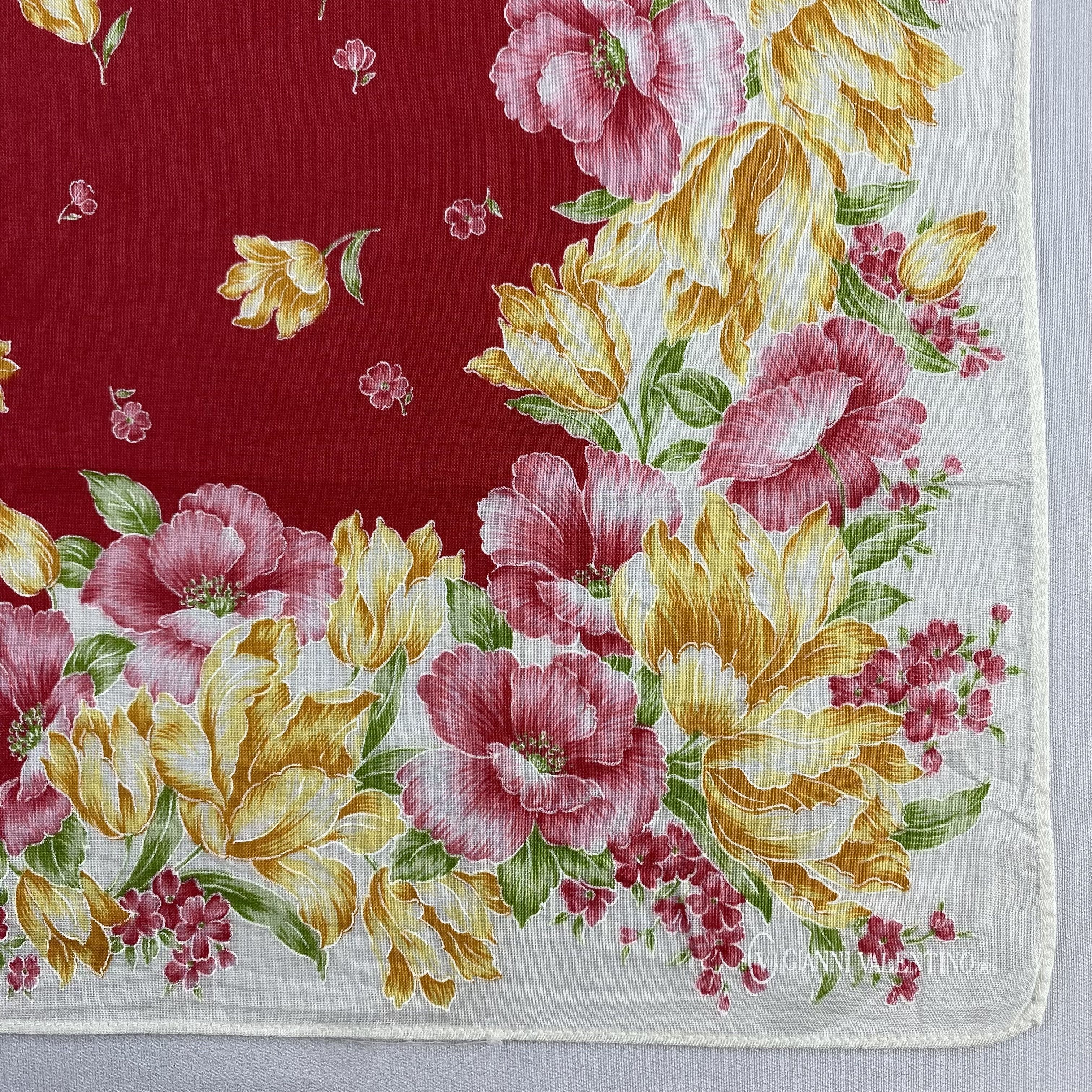 Vintage Gianni Valentino Handkerchief / Neckerchief / Bandana-P557 Size ONE SIZE - 3 Thumbnail