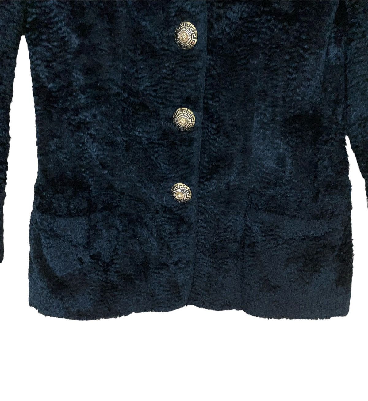 Versace Vintage Brand Gianni Versace Velvet Jacket 1990s Size US M / EU 48-50 / 2 - 9 Thumbnail