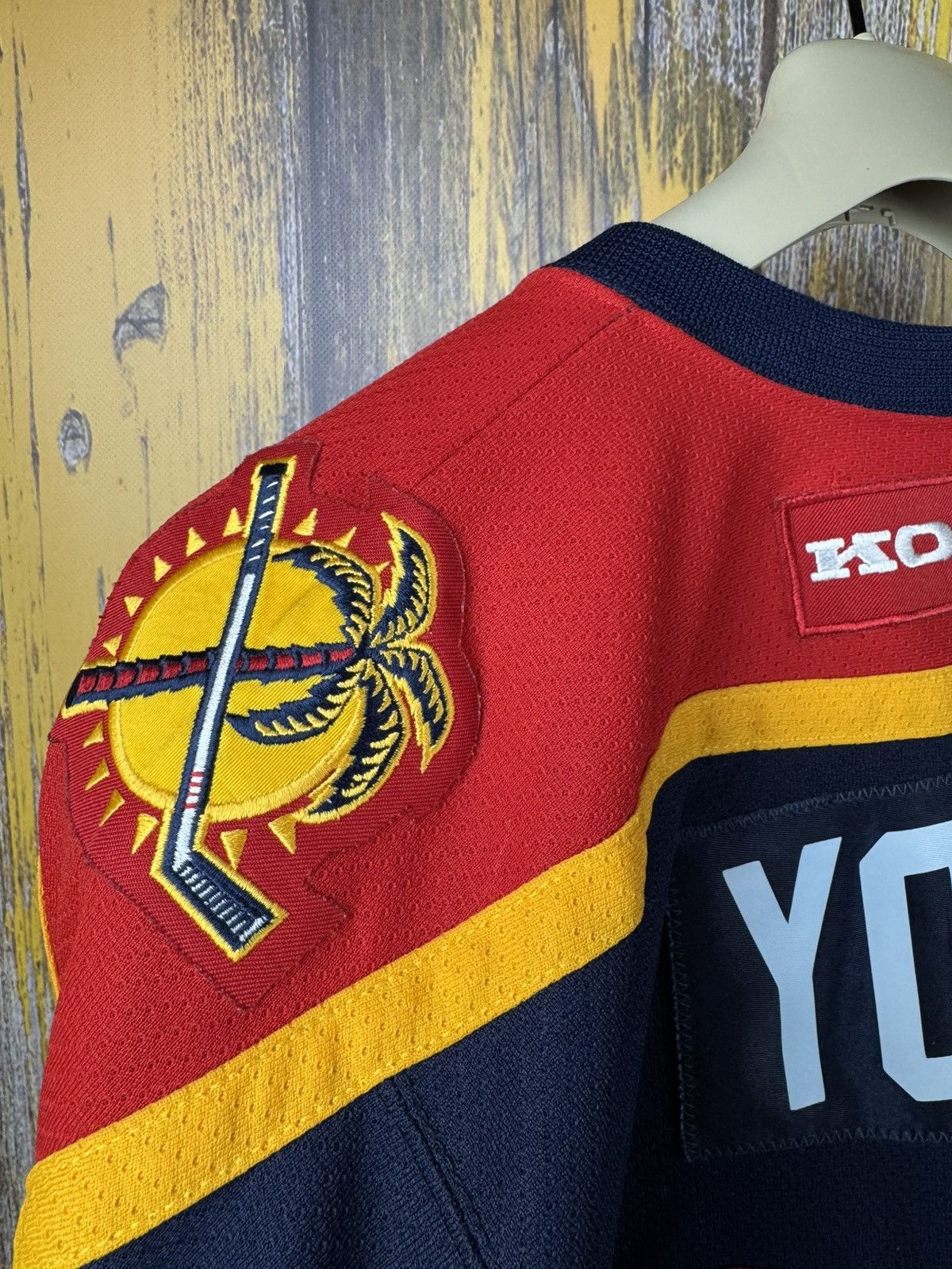 Koho KONO Florida Panthers Broken Stick #14 Hockey T-shirt Size US M / EU 48-50 / 2 - 16 Thumbnail
