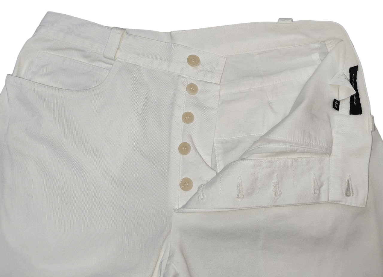 Costume National Costume National Homme White Crop Pant Size US 29 - 3 Thumbnail
