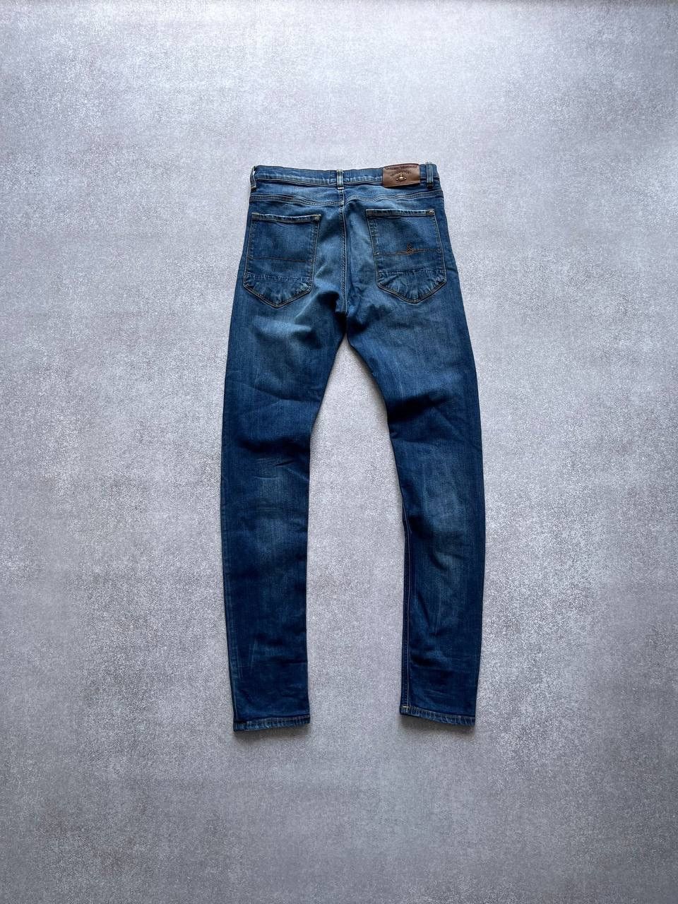 Vintage × Vivienne Westwood Vintage Vivienne Westwood Saturn Orb Logo Jeans 30 Size US 30 / EU 46 - 5 Thumbnail