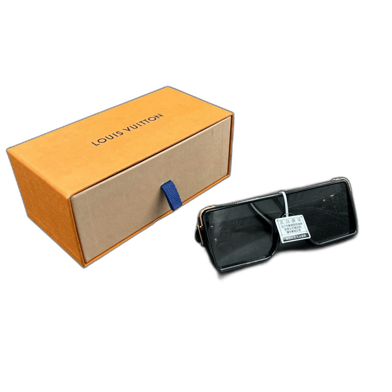 Louis Vuitton Louis Vuitton Black Sunglasses with Original Box Size ONE SIZE - 1 Thumbnail