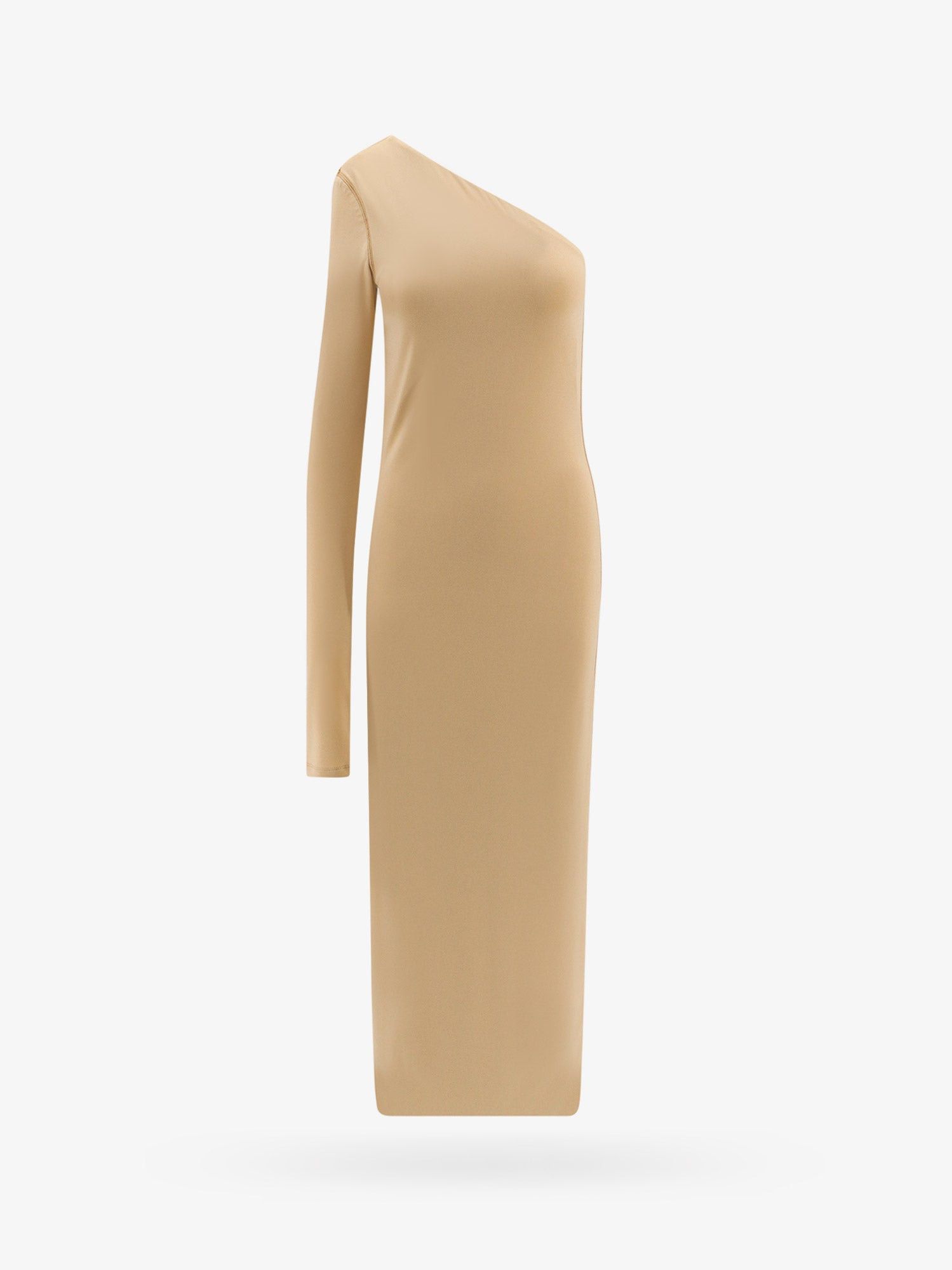 image of Sportmax Cartone Woman Beige Long Dresses, Women's (Size Medium)