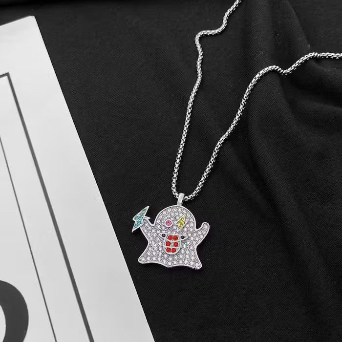 Jewelry × Vintage GHOST Icy Pendant Necklace Size ONE SIZE - 2 Thumbnail