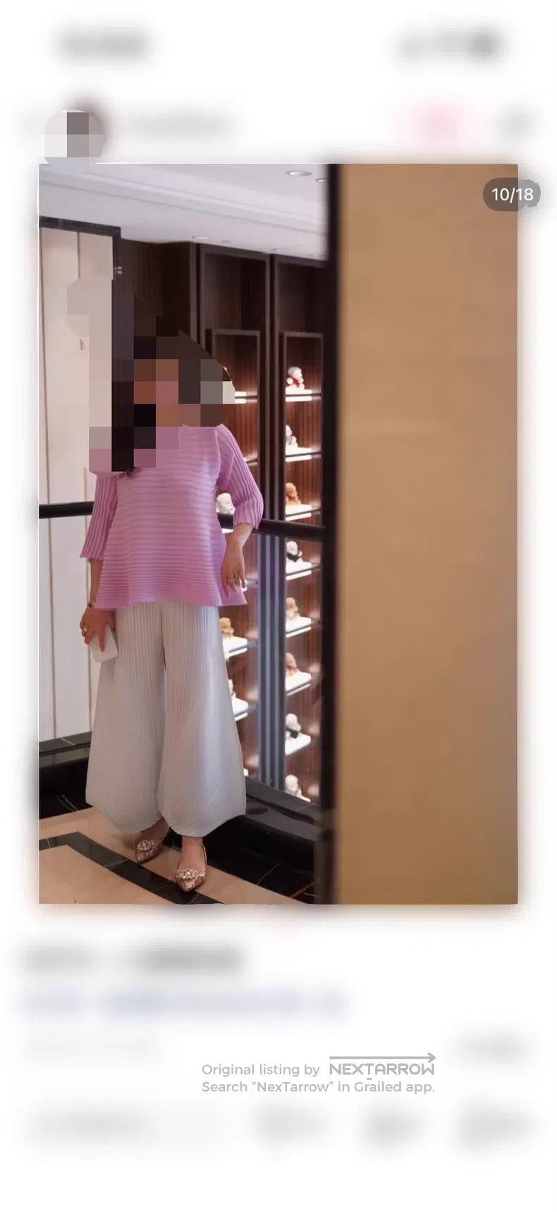 Issey Miyake Issey Miyake size:one size Pink Knit Spring Top Size XXS / US 00 / IT 34 - 8 Thumbnail