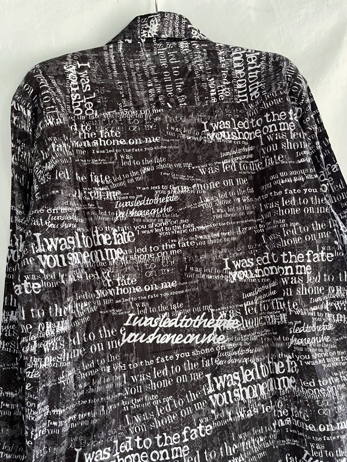 14th Addiction SPLENDID SATISFACTION ARCHIVE TYPE WRITER BUTTON DOWN SHIRT Size US XL / EU 56 / 4 - 9 Thumbnail