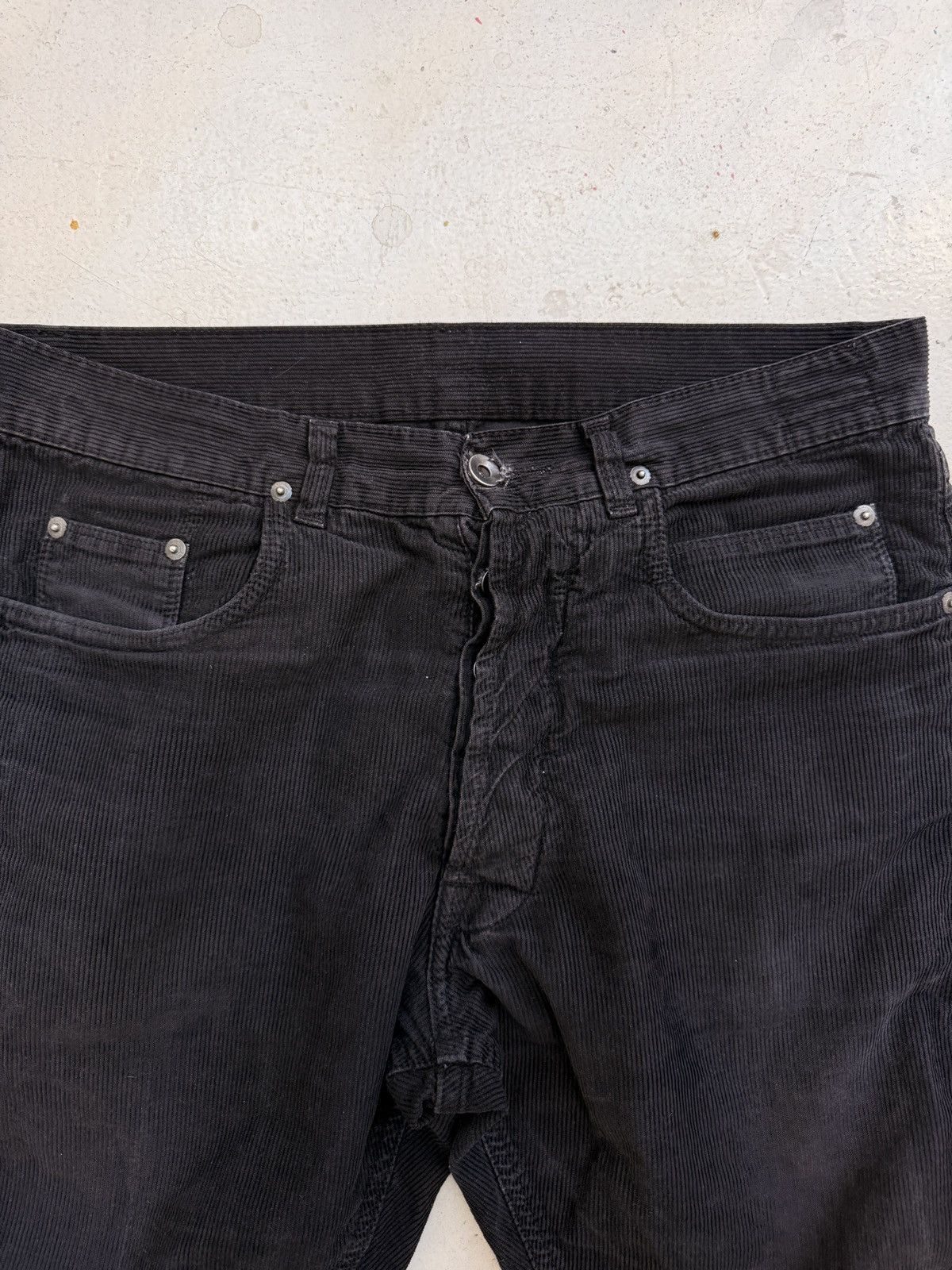 Rick Owens Drkshdw Archive Corduroy Pants Size US 32 / EU 48 - 2 Thumbnail
