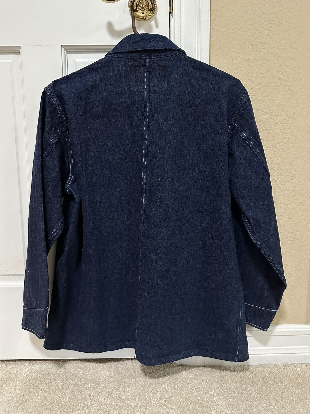 FOB Factory WW II denim coverall indigo jacket Size US M / EU 48-50 / 2 - 3 Thumbnail