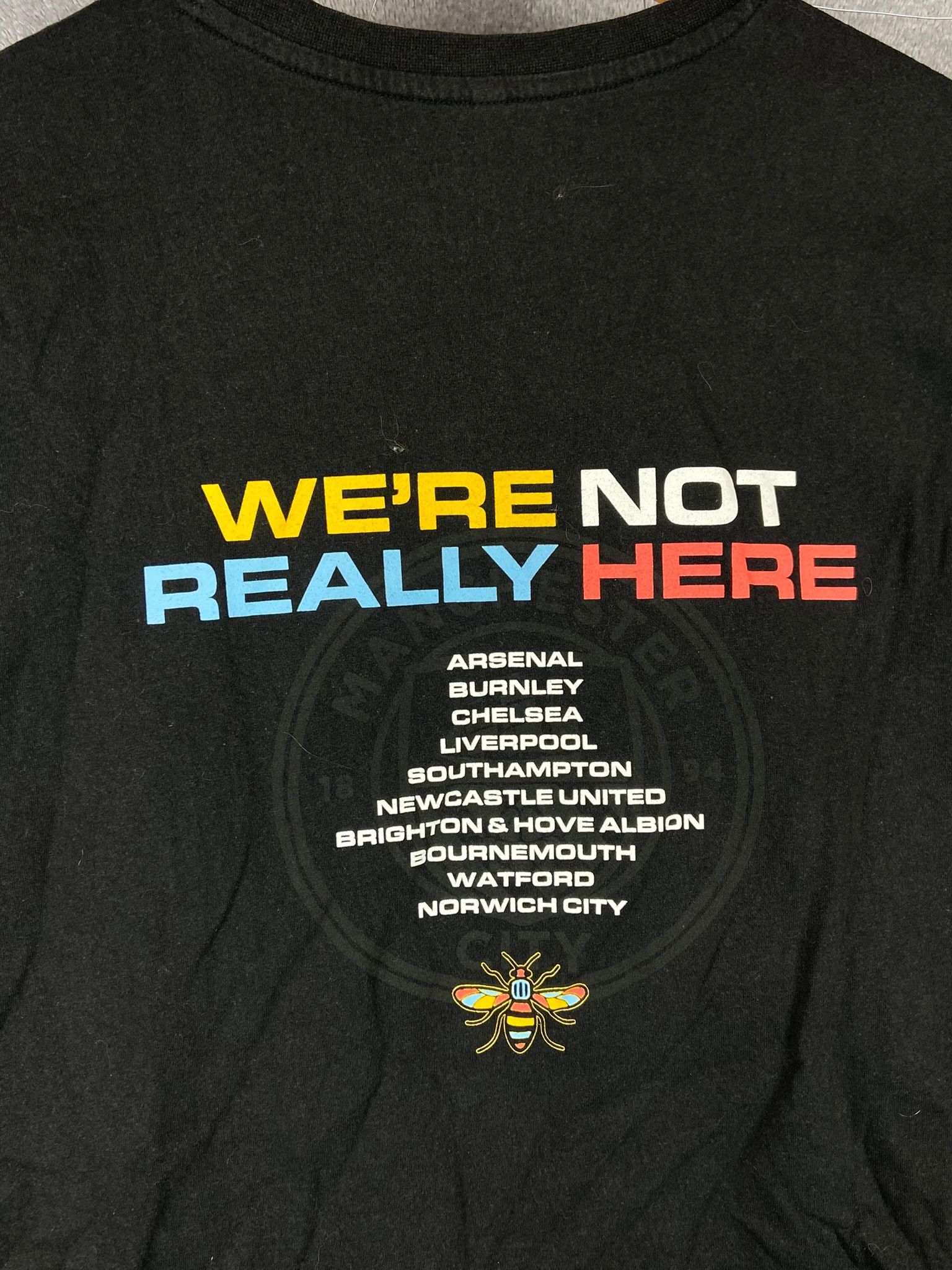 Puma Manchester City Tee “We’re Not Really Here” – Black XL Size US XL / EU 56 / 4 - 3 Thumbnail