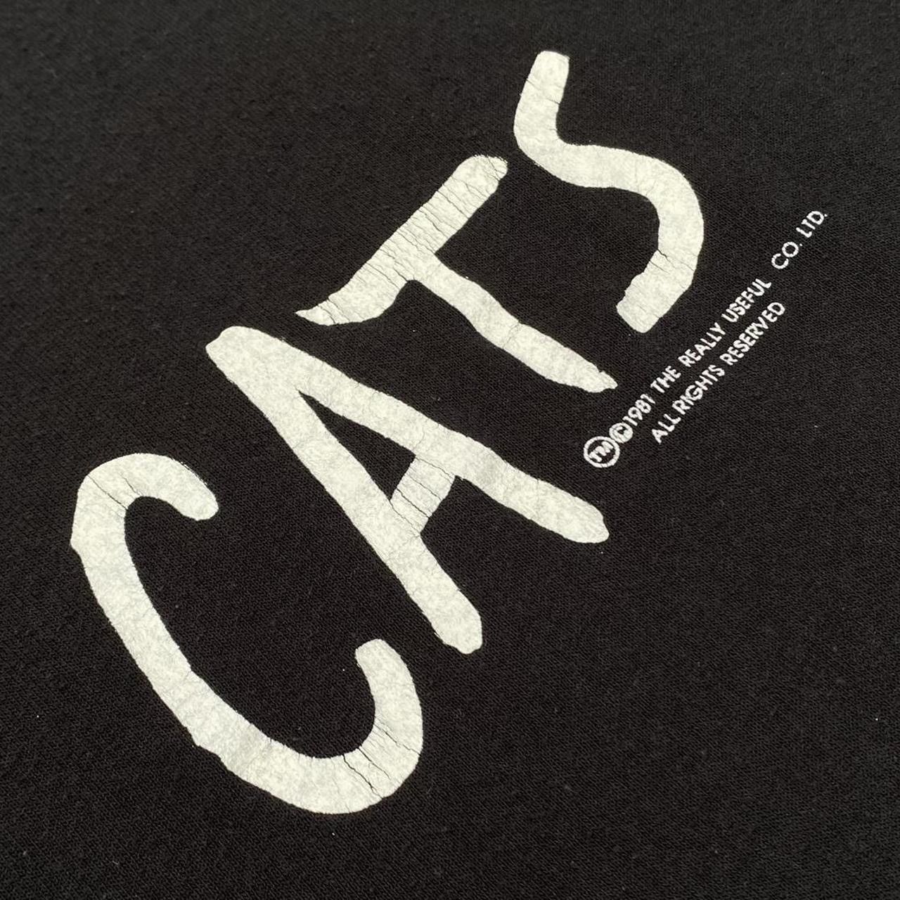 Anvil × Vintage Vintage 80s Ched Anvil CATS Broadway Tee Tshirt Size US M / EU 48-50 / 2 - 3 Thumbnail