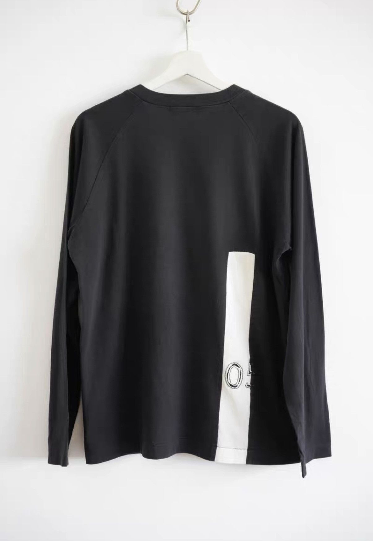 Yohji Yamamoto Yohji Yamamoto 03SS Number Patch Long Sleeve T-shirt K4 Size US L / EU 52-54 / 3 - 2 Thumbnail