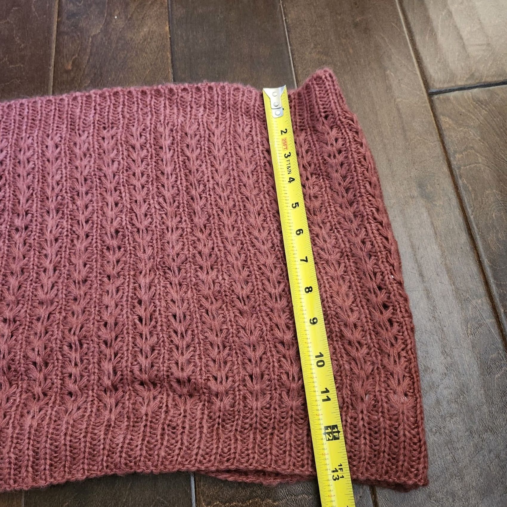 Nordstrom Nordstrom BP Pink Knit Infinity Scarf - Scarf, Women, O/S, Pink, Infinity, Knit, Winter Fall Spring Size ONE SIZE - 7 Thumbnail