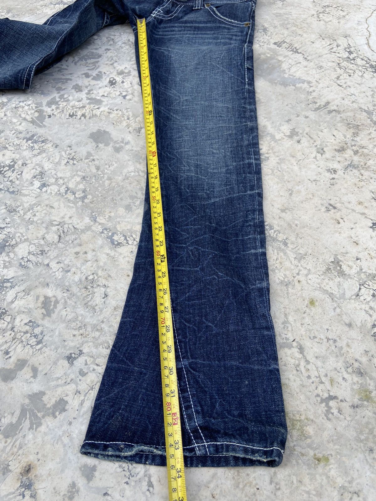 Beauty Beast × Hysteric Glamour × Japanese Brand Vence denim pants flare seritionaries Size 28" / US 6 / IT 42 - 13 Thumbnail