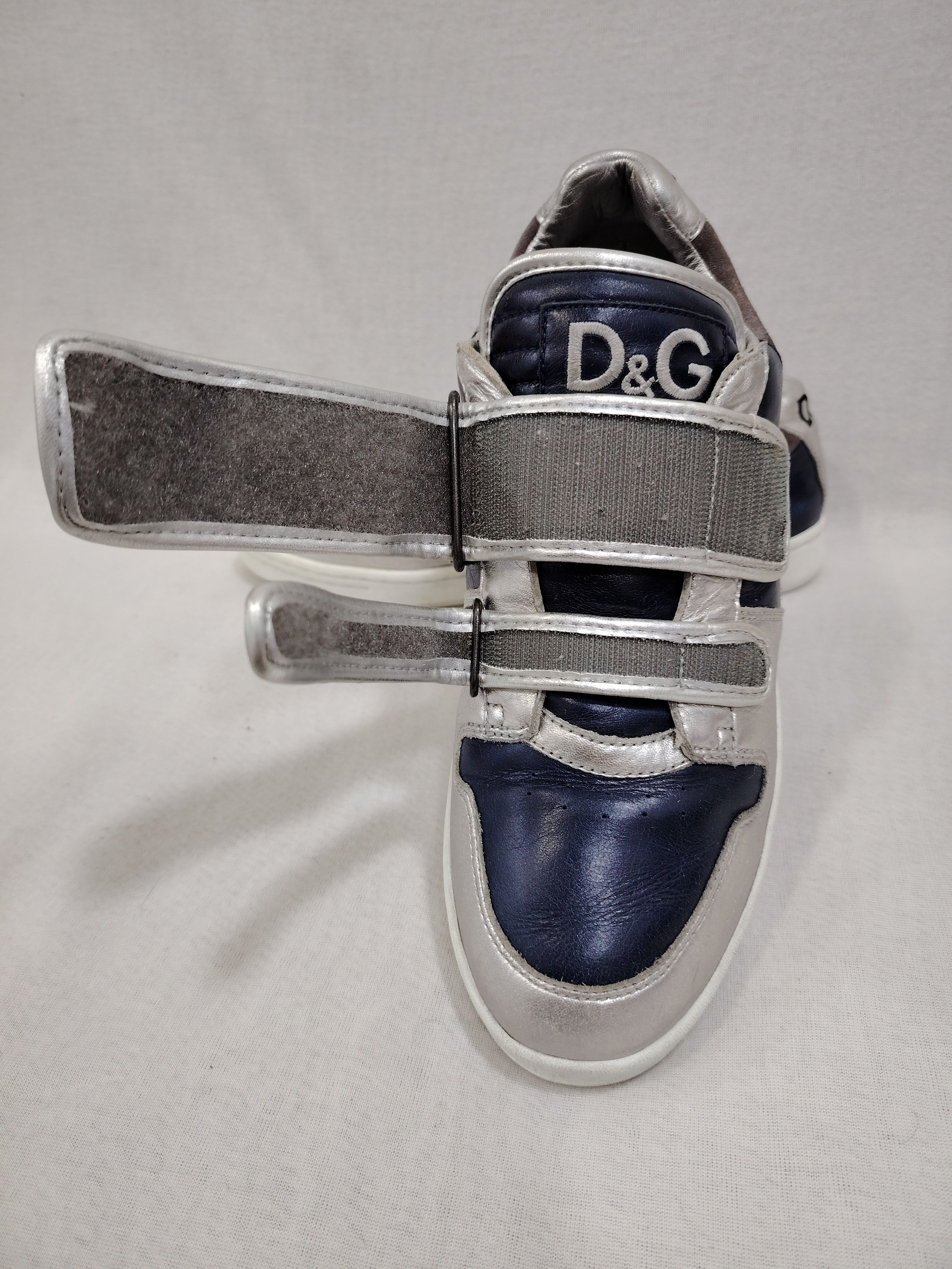 Dolce & Gabbana Dolce Gabbana D&G Bull Silver Sneakers Size 40 EUR Size US 7 / EU 40 - 8 Thumbnail
