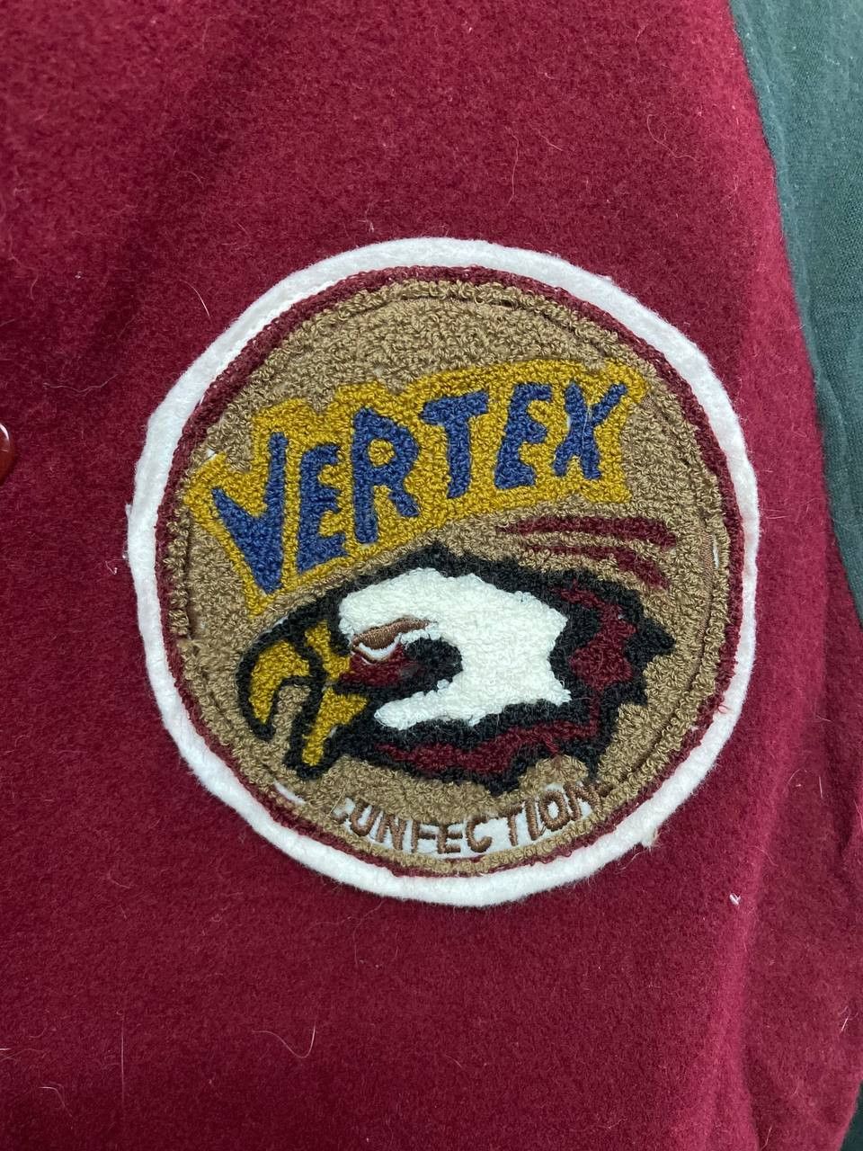 Japanese Brand vintage japanese brands wool varsity jacket vertex patches Size US L / EU 52-54 / 3 - 3 Thumbnail