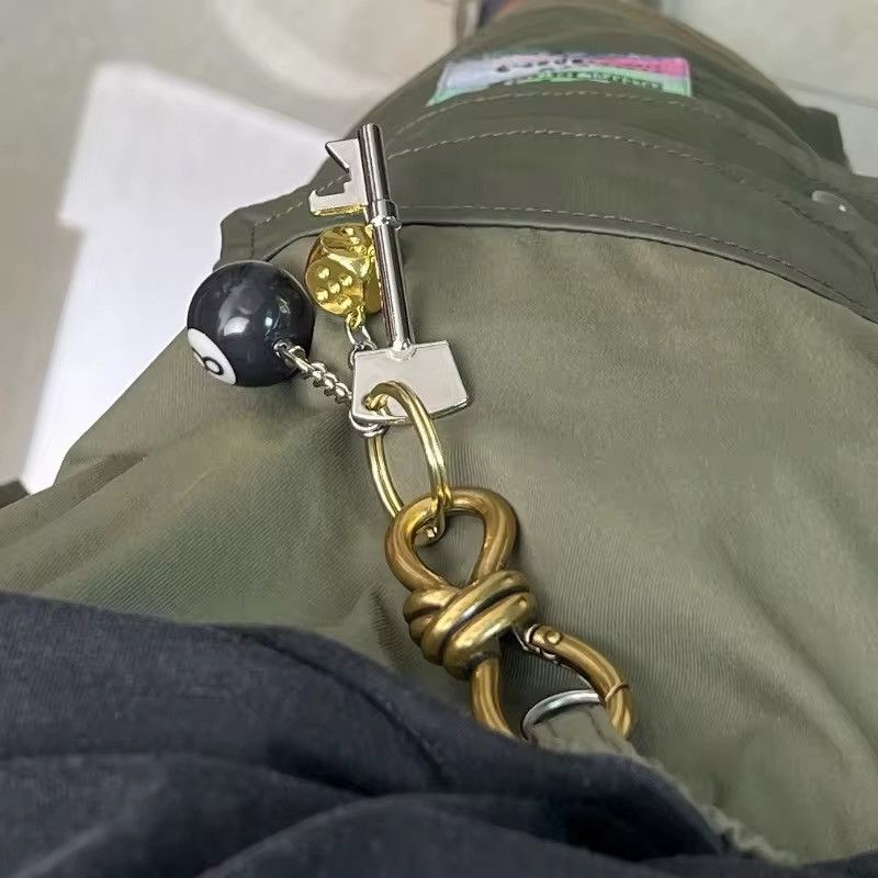 Vintage Golden Chain Jeans Carabiner Size ONE SIZE - 4 Thumbnail
