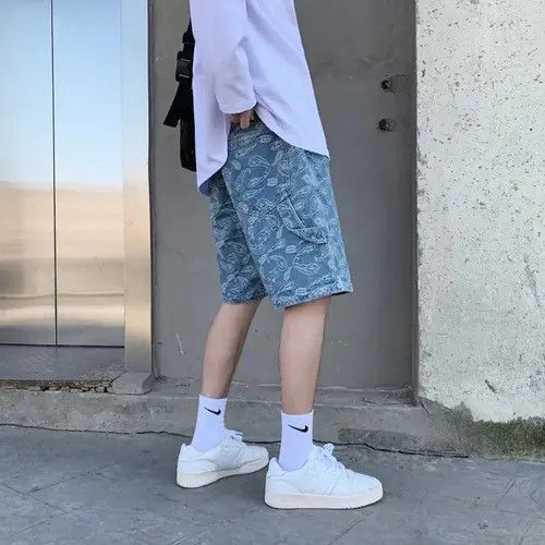 Japanese Brand Ichiko x Rena Flower denim shorts embroidered pants Size US 32 / EU 48 - 8 Thumbnail