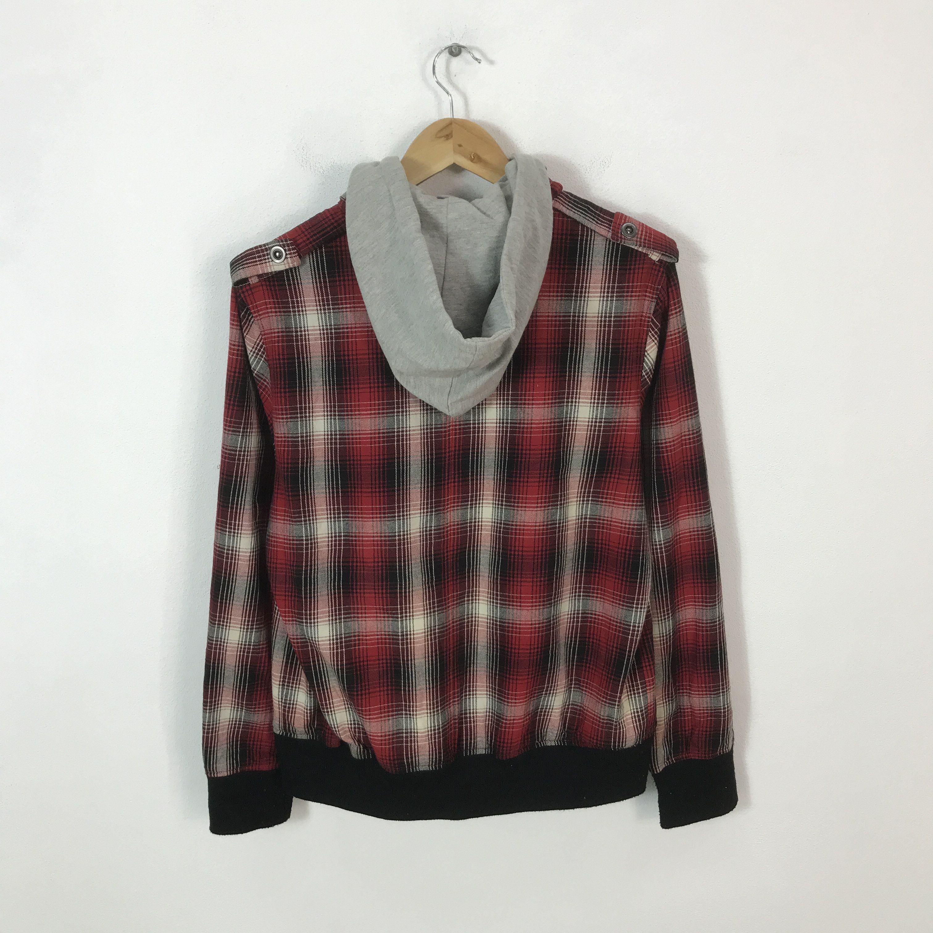 Japanese Brand soves jacket Tartan punk style zip jacket K62B17 Size US L / EU 52-54 / 3 - 3 Thumbnail